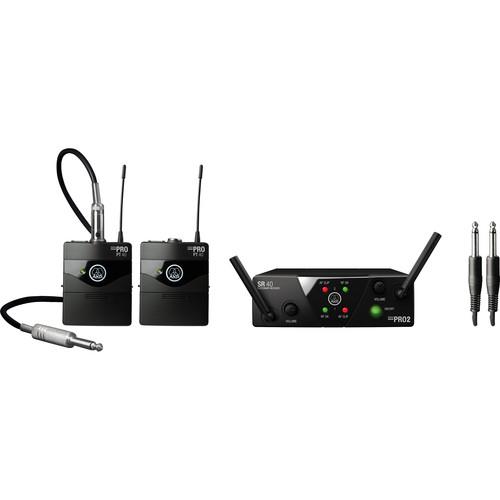 AKG WMS40 Mini Dual Instrumental Wireless System Set