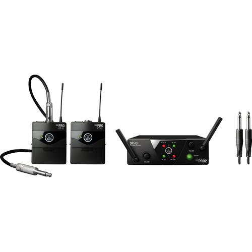 AKG WMS40 Mini Dual Instrumental Wireless System Set