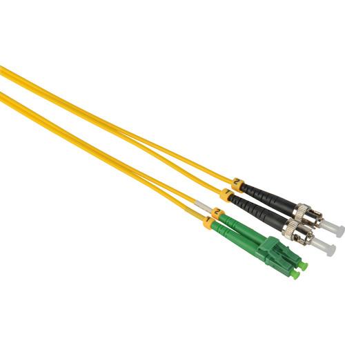 Camplex Duplex APC LC to UPC ST Singlemode 9u 125u Fiber Optic Patch Cable