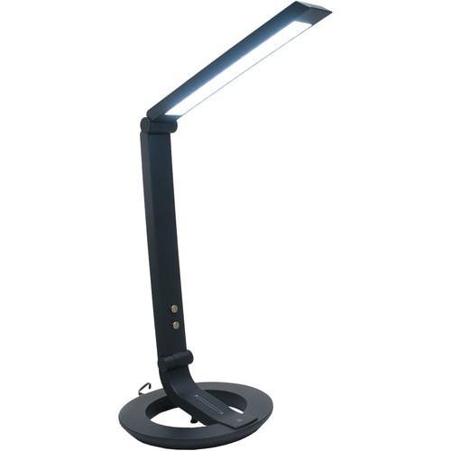 CTA Digital LED Desk Lamp Charging Stand for Tablets and Smartphones