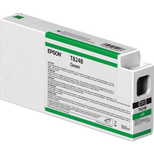 Epson T824B00 UltraChrome HDX Green Ink Cartridge