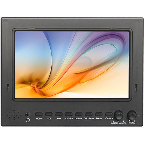 FeelWorld 7" IPS Lightweight 3G-SDI HDMI Field Monitor with Peaking & Sunshade