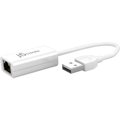 j5create USB 2.0 10 100 Mbps Ethernet Adapter