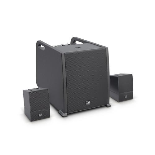 LD Systems CURV 500 AVS Portable Array System AV Set Including Speaker Cables