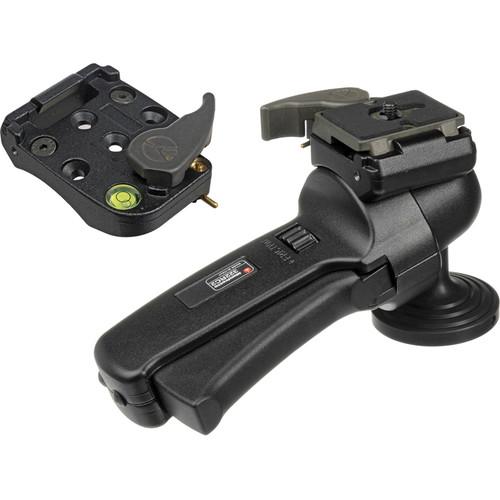 Manfrotto 322RC2 Ball Head Kit with 200PL-14 Quick Release Plate and 322RA Quick Release Adapters