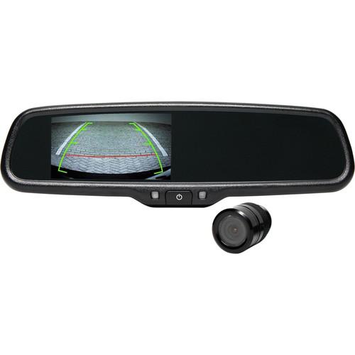 Rear View Safety Flush Mount Camera System with Mirror Monitor