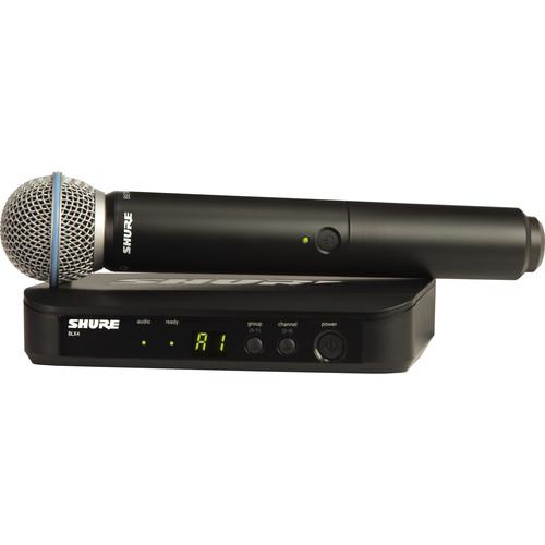 Shure BLX24 Handheld Wireless System With Beta 58A Mic