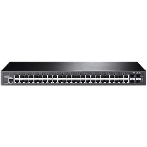 TP-Link T2600G-52TS JetStream 48-Port Gigabit L2 Managed Switch with 4 SFP Slots