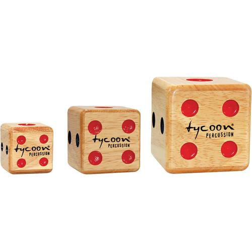 Tycoon Percussion 3 Dice Shakers