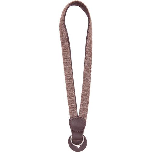 Cecilia Gallery Alpaca Wool & Leather Camera Wrist Strap with Ring Tethering