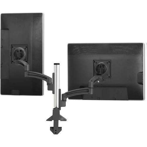 Chief K2C220B Kontour K2C Articulating Column Mount for 2 Monitors