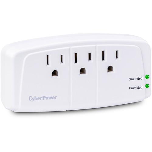 CyberPower Essential 3-Outlet Wall Tap Surge Protector