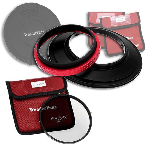 FotodioX WonderPana 145 Core Unit Kit for Sigma 12-24mm II Lens with 145mm Circular Polarizer Filter