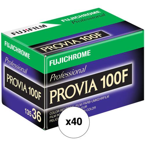 FUJIFILM Fujichrome Provia 100F Professional RDP-III Color Transparency Film