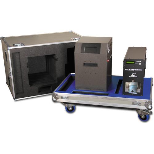 Garner PD-5 Multiple Hard Drive Destroyer Package with HD-3WXL Hard Drive Degausser and Case