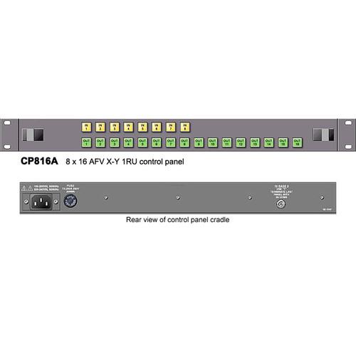 Link Electronics 1 RU 8x16 AFV X-Y Control Panel