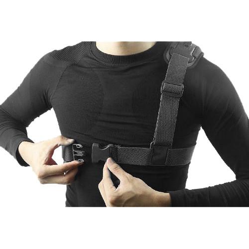 MegaGear Chest Shoulder Strap Mount for GoPro with Cleaning Cloth