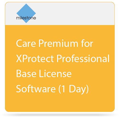 Milestone Care Premium for XProtect Professional Base License Software