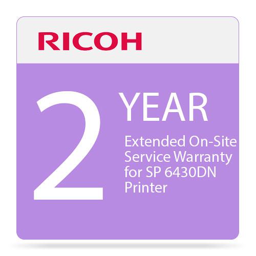 Ricoh Two-Year Extended On-Site Service Warranty
