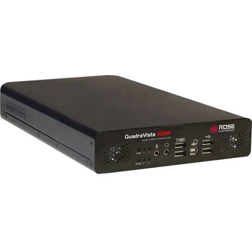 Rose Electronics QuadraVista HDMI 1 x 4 Video KVM Switch