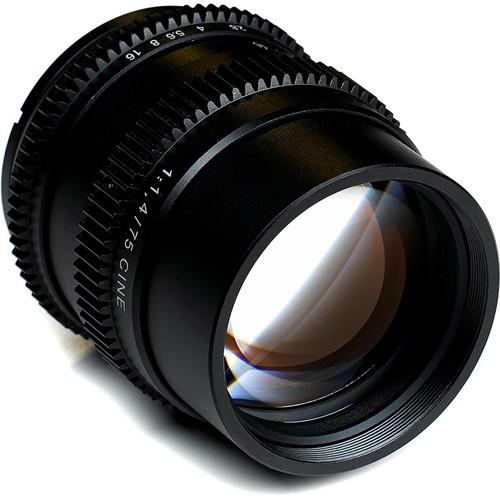 SLR Magic Cine 75mm f 1.4 FE Lens for Sony E-Mount