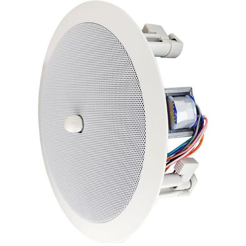 Speco Technologies 86 Series 6" In-Ceiling 70 25V Contractor Speaker with Volume Knob