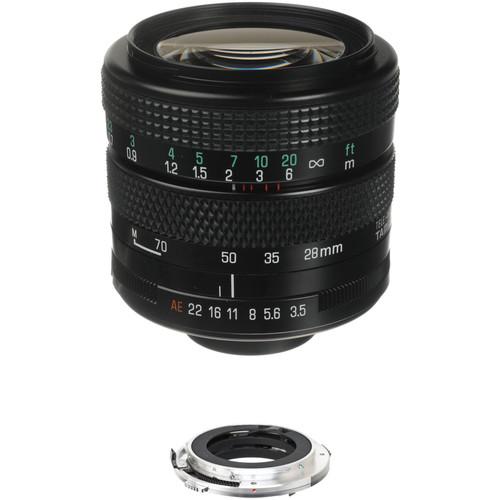 Tamron 28-70mm f 3.5-4.5 Adaptall Lens with Olympus OM Adaptall Mount Kit