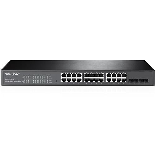 TP-Link T1600G-28TS JetStream 24-Port Gigabit Smart Switch with 4 SFP Slots