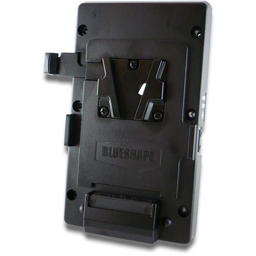 BLUESHAPE Water Resistant Universal Resin V-Mount Plate without D-Tap Output