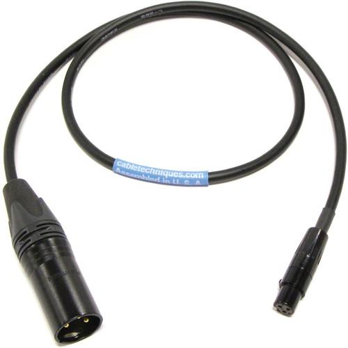 Cable Techniques CT-PLR3X-18K TA3F to XLR-3M Balanced Lectrosonics LR Receiver Cable
