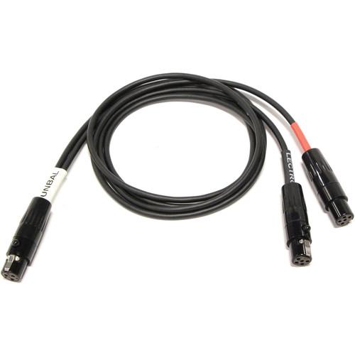 Cable Techniques CT-PT3LT2-24 - TA3F to 2x TA5F Connectors Cable