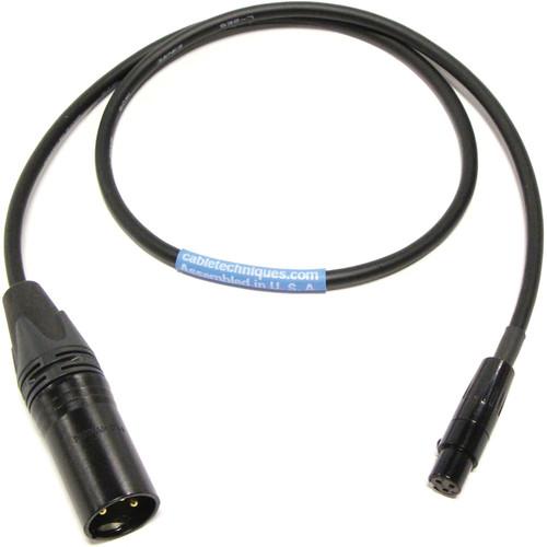 Cable Techniques CT-PTXR-18 TA3F to XLR-3M Cable for Sound Devices