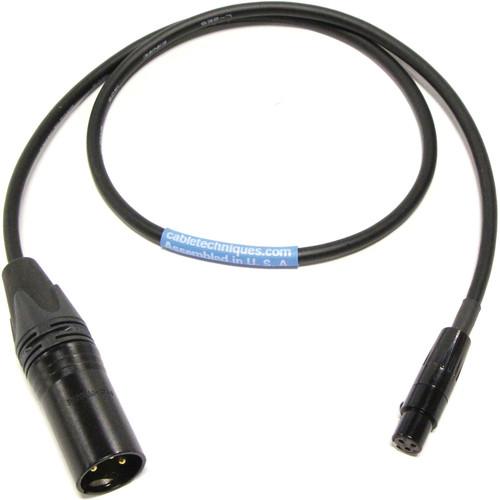 Cable Techniques CT-PTXR-24 TA3F to XLR-3M Cable for Sound Devices