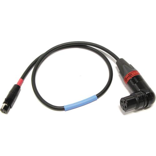 Cable Techniques XLR-3F Right Angle to TA3F Balanced UCR Receiver Cable to SD