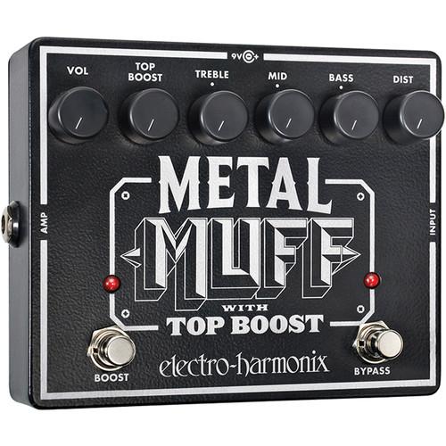 Electro-Harmonix Metal Muff Distortion Pedal with Top Boost