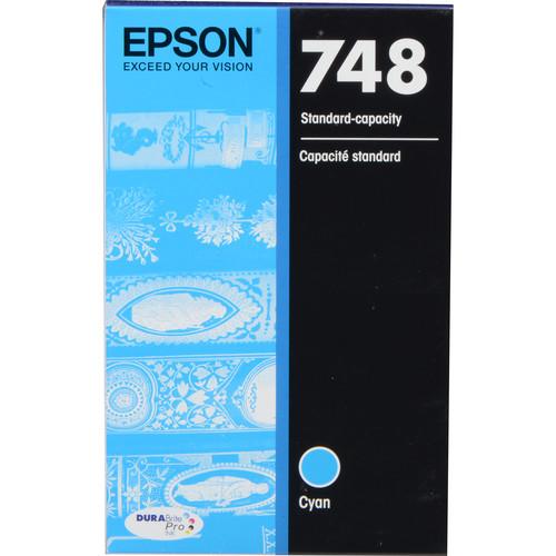Epson 748 Standard-Capacity Cyan Ink Cartridge