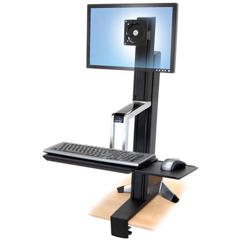 Ergotron WorkFit-S Single Monitor Sit-Stand Workstation