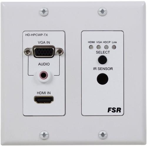 FSR HD-HPCWP-Tx HDBaseT 2-Gang Decora-Style Wall Plate Transmitter