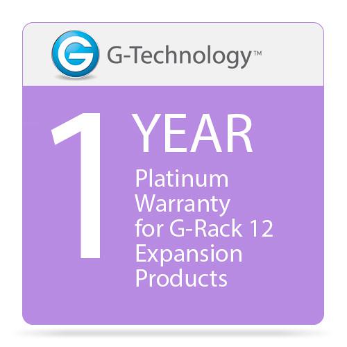 G-Technology Platinum 1-Year Service Warranty for G-Rack 12 Expansion Products