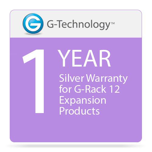 G-Technology Silver 1-Year Service Warranty for G-Rack 12 Expansion Products