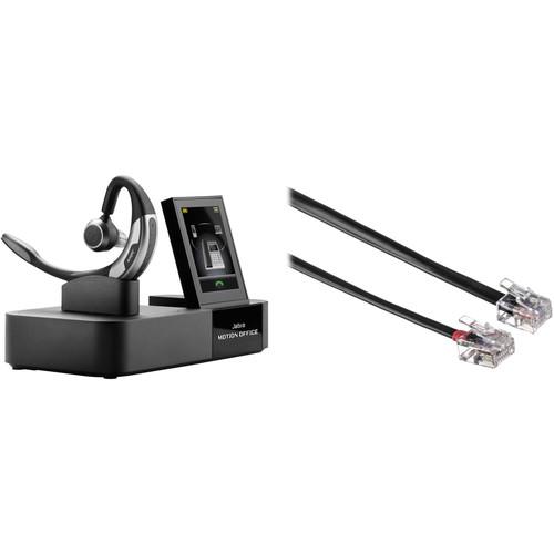 Jabra MOTION OFFICE Bluetooth Wireless Earpiece with EHS Headset Adapter