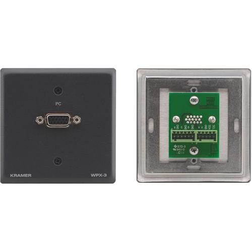 Kramer 15-Pin Sub-D HD to Terminal Block Wall Plate