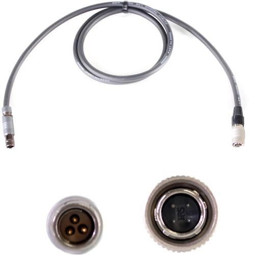 Nebtek ARRI3 to SmallHD DP7 Power Cable 3-Pin Fischer Male to 4-Pin Hirose Male