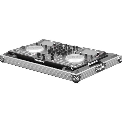 Odyssey Innovative Designs Flight Zone Case with Shallow Bottom Reverse Lid Design for Numark NV Serato DJ Controller