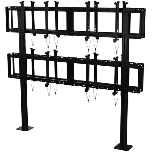 Peerless-AV Back-to-Back Modular Video Wall Pedestal Mount for 46 to 60" Displays