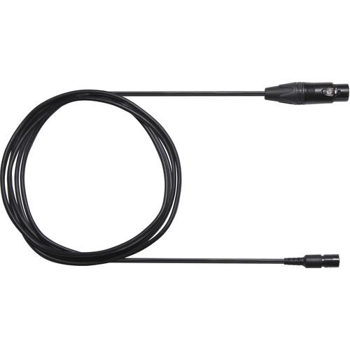 Shure Straight 4-Pin XLR Female Cable for BRH50M 440M 441M Broadcast Headset