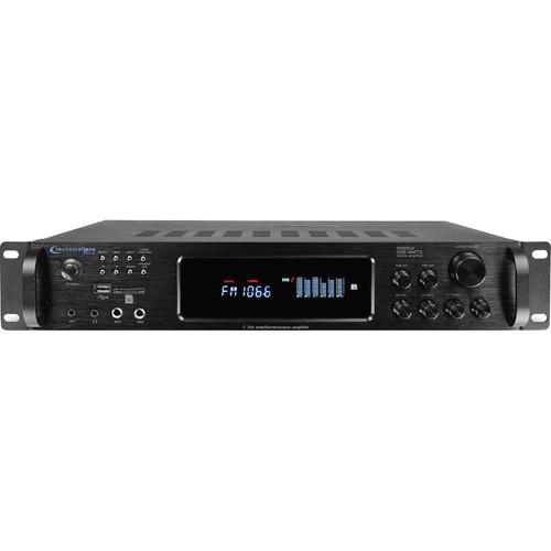 Technical Pro H1502URBT 1500W Digital Hybrid Amplifier Preamp Tuner with USB SD Card & Bluetooth Inputs