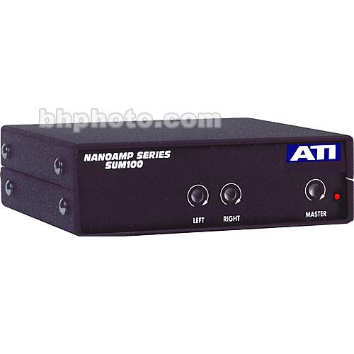 ATI Audio Inc Nanoamp Series SUM100-RCA Stereo to Mono Summing Amplifier