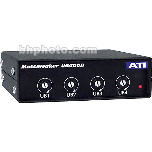 ATI Audio Inc UB-400B - 4-Channel Uni-directional Level Matching Device