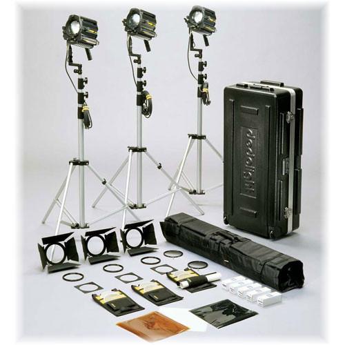 Dedolight Dimmable HMI 3-Light Kit with Stands